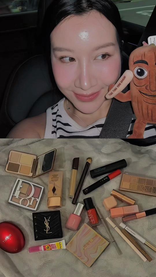 My looks versus the makeup items I use