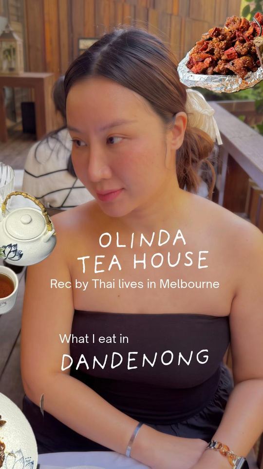 Olinda Tea House in the Dandenong Ranges